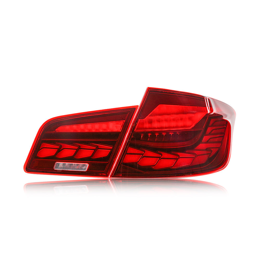 Letsdate - New Tail Lights For BMW 5 Series F10 F18 Led Tail Lights (Smoked/Red)-BMW-Letsdate-Letsdate