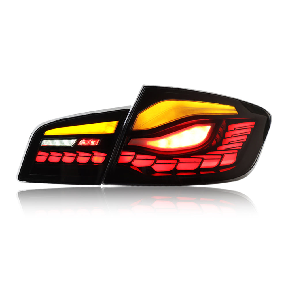 Letsdate - Led Tail Lights for BMW 5 Series F10 F18 M5 gts 2011-2017 (Smoked/Red)-BMW-Letsdate-46*41*35-Smoked-Letsdate