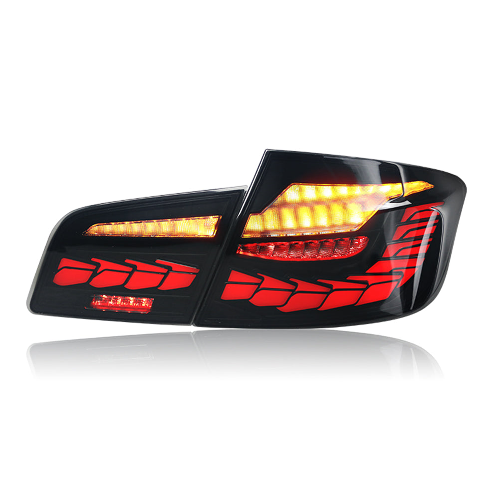 Letsdate - New Tail Lights For BMW 5 Series F10 F18 Led Tail Lights (Smoked/Red)-BMW-Letsdate-51.5¡Á43¡Á25-Smoked-Letsdate
