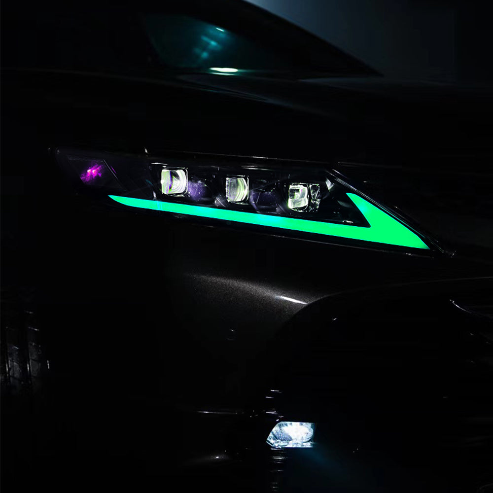 For 2018-2023 Toyota Camry RGB Headlights(Clear refletor)-Toyota-Letsdate